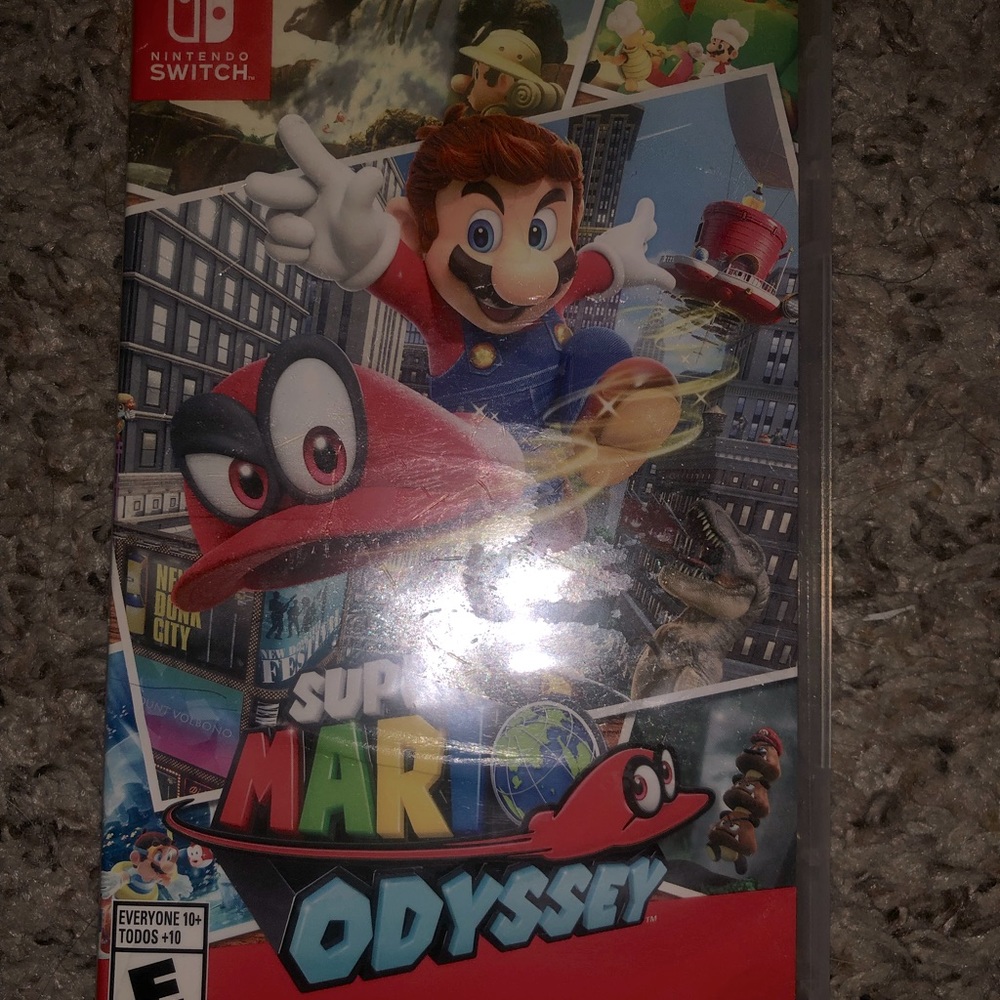 Nintendo switch Super Mario Bros Odyssey
